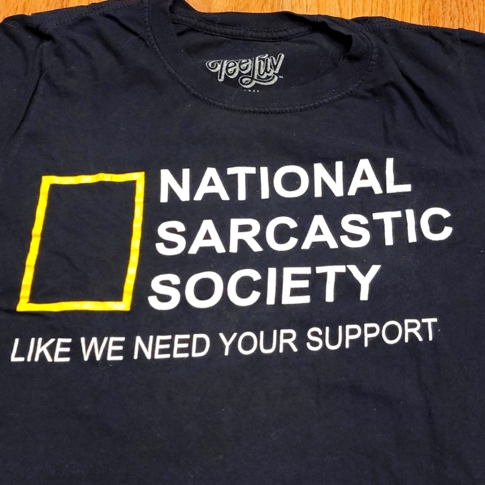 National Sarcastic Society T-shirt